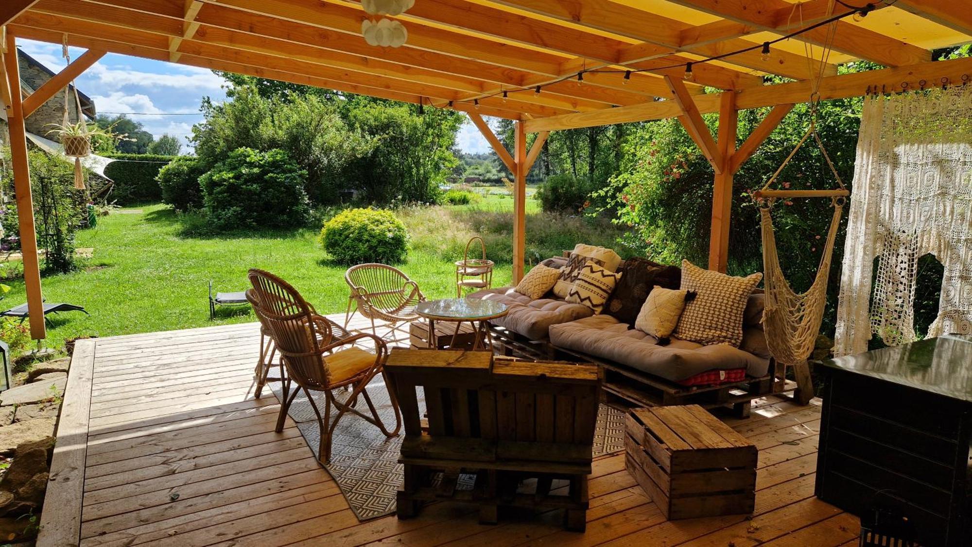 Les Jardins De Nanine Bed and Breakfast Lapleau Εξωτερικό φωτογραφία